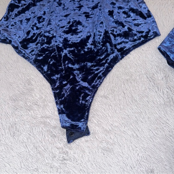 Free People Black Magic velvet bodysuit - Picture 7 of 10